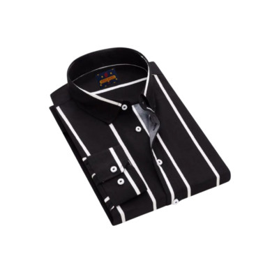 প্রিমিয়াম কোয়ালিটি ফর্মাল শার্ট 100% কটন স্টেপ শার্ট