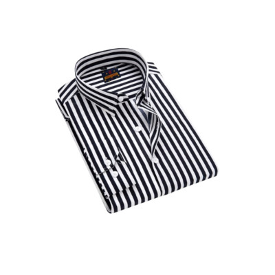 প্রিমিয়াম কোয়ালিটি ফর্মাল শার্ট 100% কটন স্টেপ শার্ট