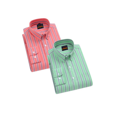 প্রিমিয়াম কোয়ালিটি ফর্মাল শার্ট 100% 2 পিস কম্বো প্যাক