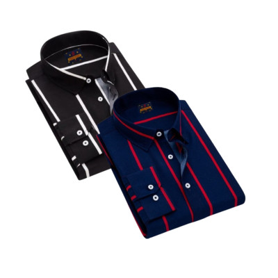 প্রিমিয়াম কোয়ালিটি ফর্মাল শার্ট 100% 2 পিস কম্বো প্যাক