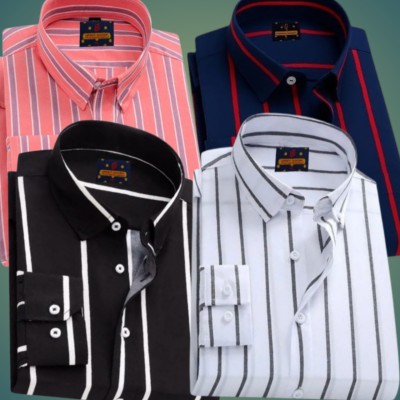 4 pcs premium cotton shirt