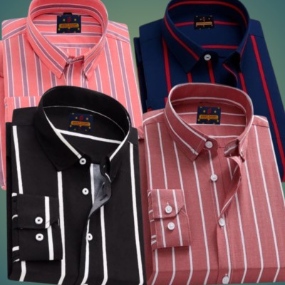4 pcs premium cotton shirt