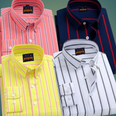 4 pcs premium cotton shirt