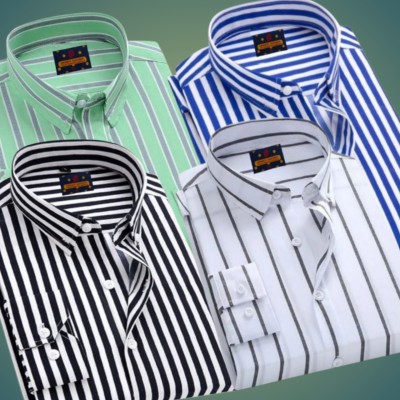 4 pcs premium cotton shirt