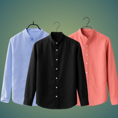 Premium ban kolar shirt